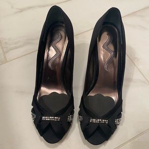 Black Dressy Nina 4 inch high heels